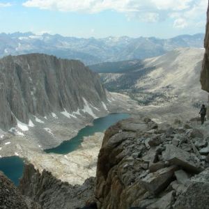 Trail Crest on the way down