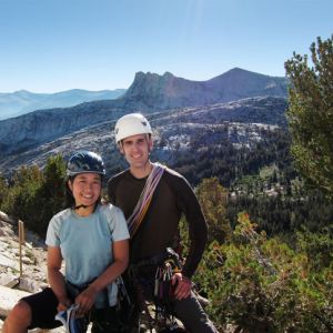 Beginning of Cathedral Peak