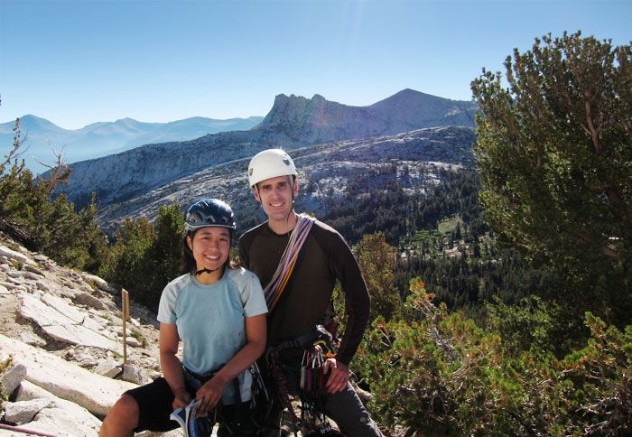 Beginning of Cathedral Peak