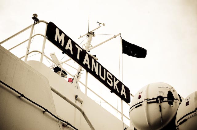 Our ship to Alaska