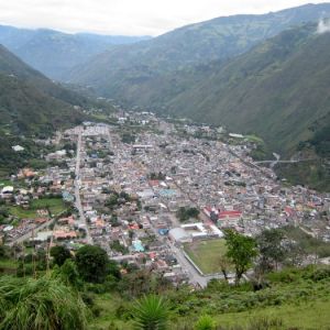 Baños from the Bellavista Viewpoint