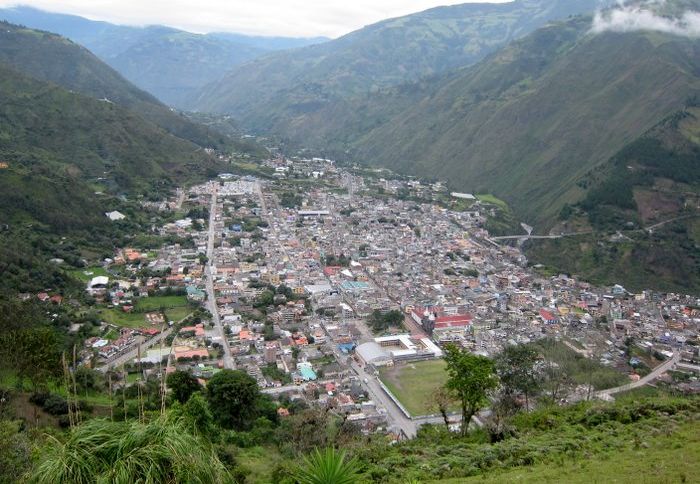 Baños from the Bellavista Viewpoint