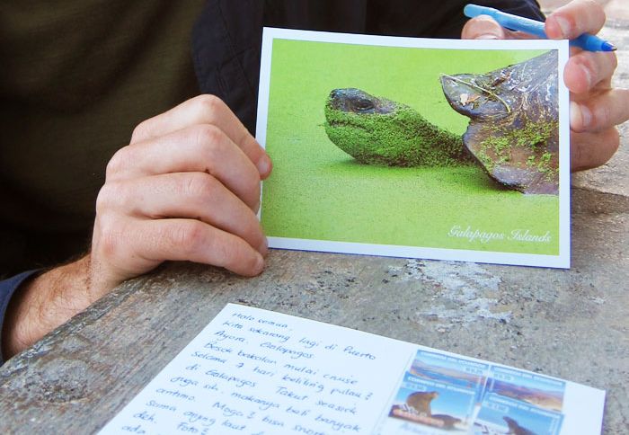 postcard from Galapagos