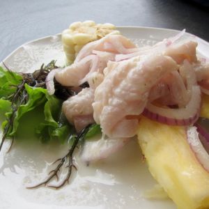 Ceviche in Trujillo, Peru