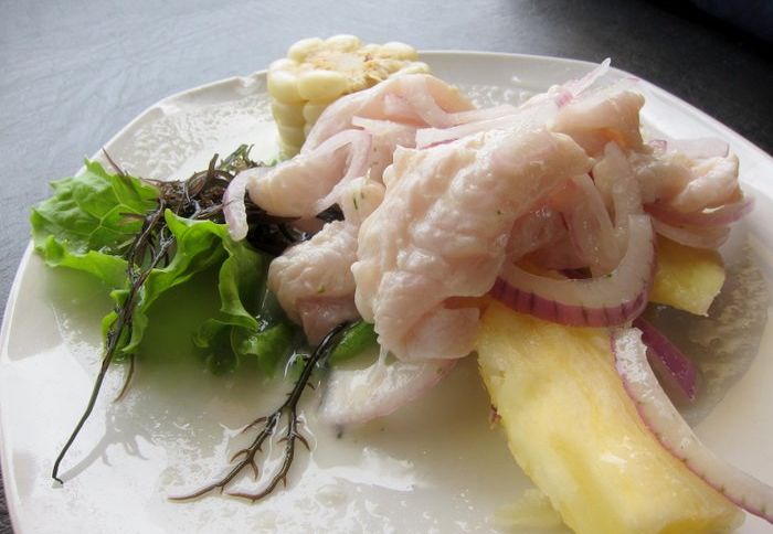 Ceviche in Trujillo, Peru