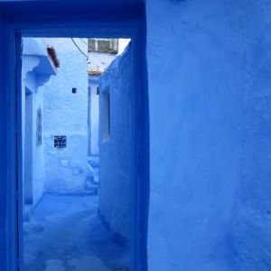 Chefchaouen blue