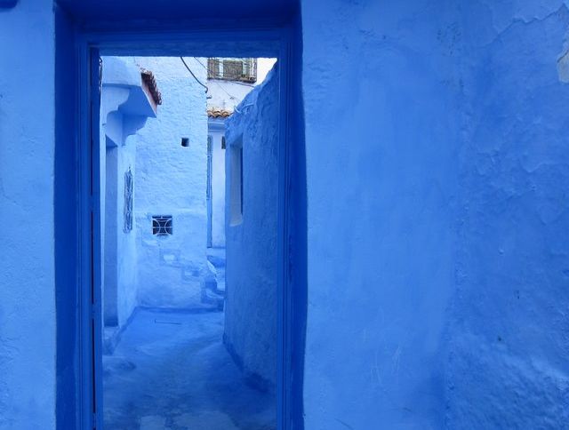 Chefchaouen blue