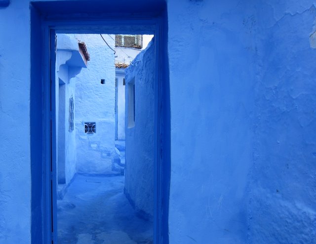 Chefchaouen blue