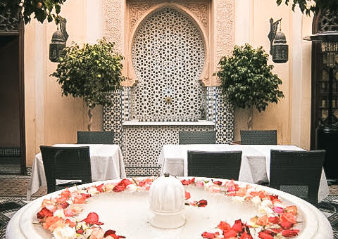 Moroccan riad