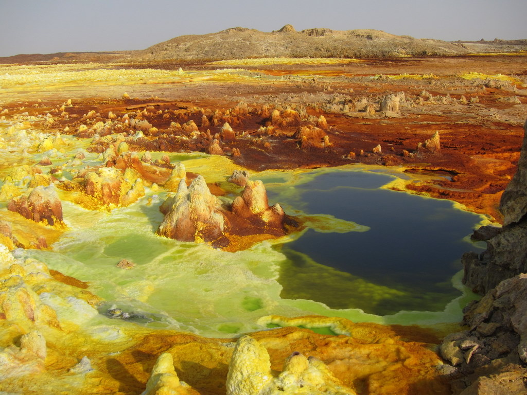 The colorful Dallol, Danakil