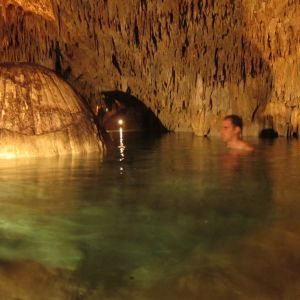 Jack in Chaak Tun Cenote