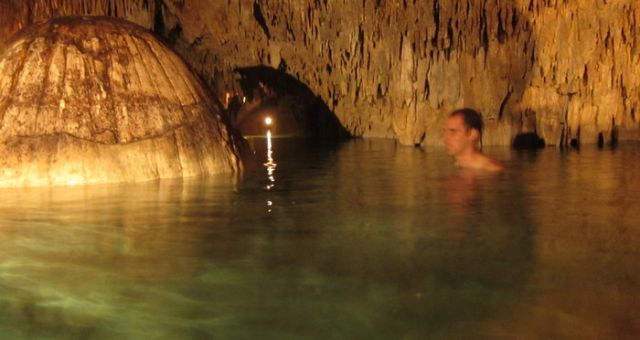 Jack in Chaak Tun Cenote