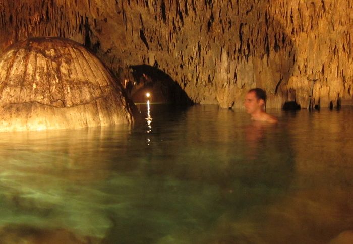 Jack in Chaak Tun Cenote
