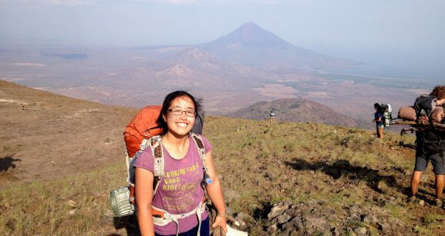 Jill on El Hoyo Nicaragua
