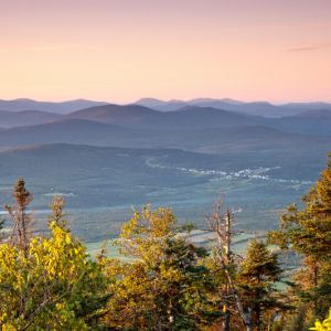 View from St. Joseph trail, Mont Megantic