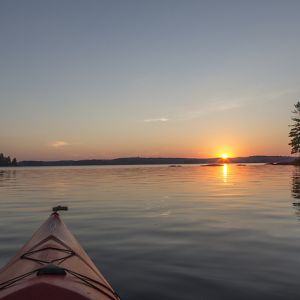 Sunset in the Bay