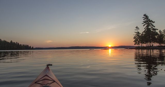 Sunset in the Bay