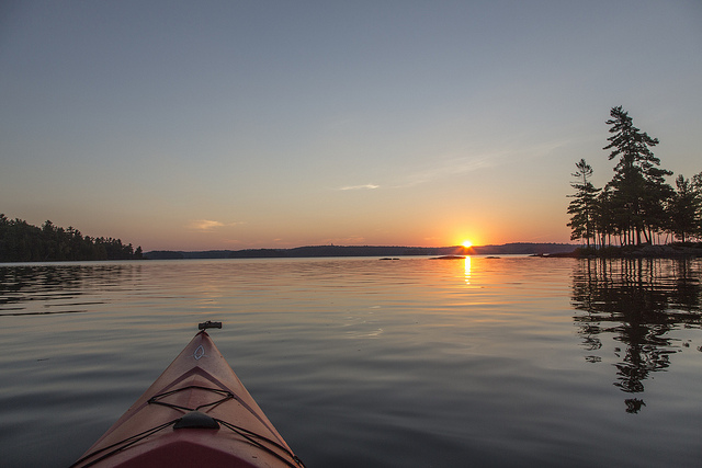 Sunset in the Bay