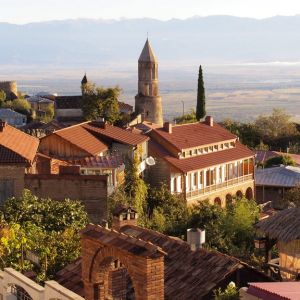 Signaghi, a pretty town in Georgia's wine region