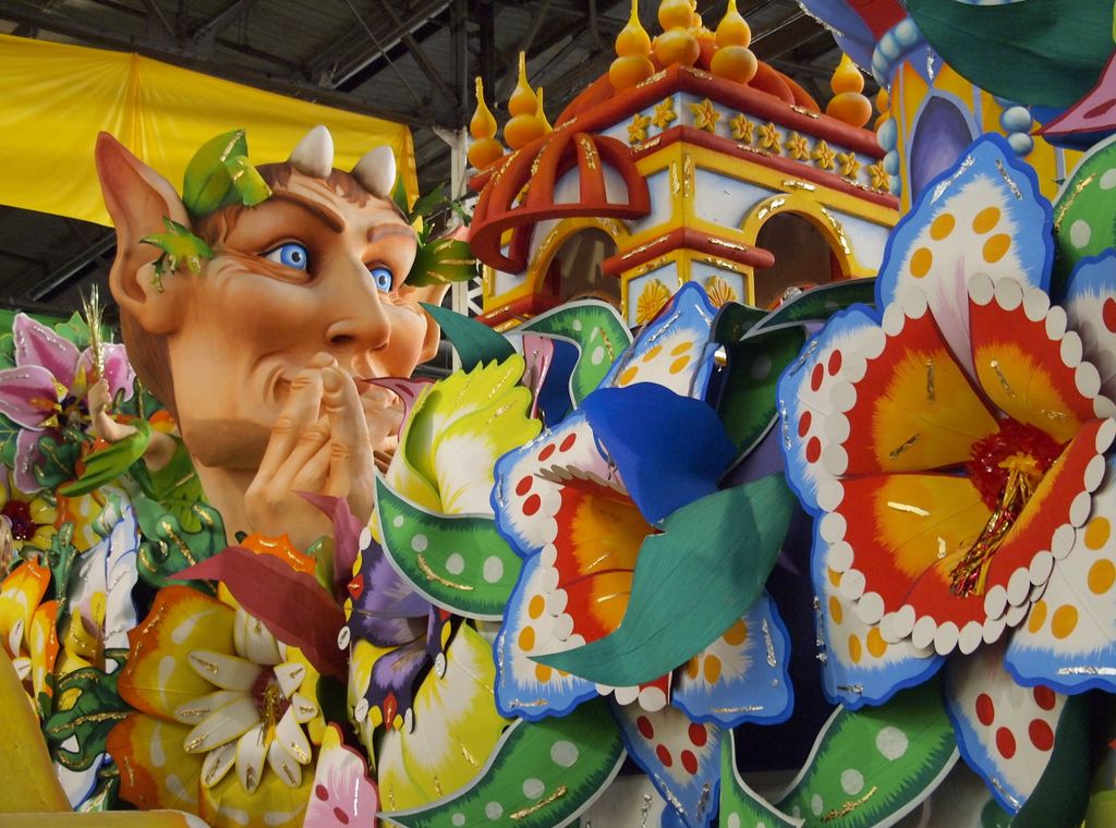 mardi gras world in New Orleans