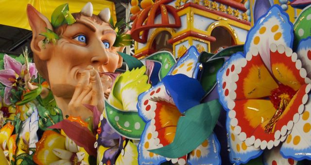 mardi gras world in New Orleans