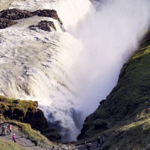 gulfoss waterfall, Iceland