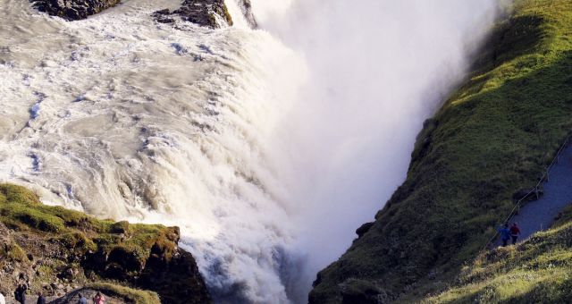 gulfoss waterfall, Iceland