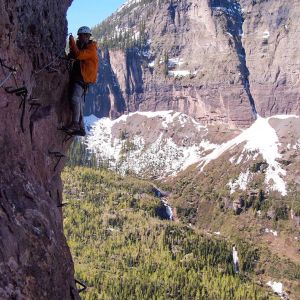 via ferrata in telluride