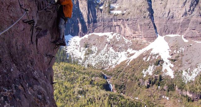 via ferrata in telluride