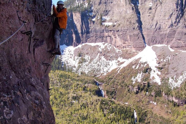 via ferrata in telluride