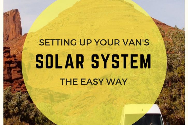 How we set up our Sprinter Van's solar power system