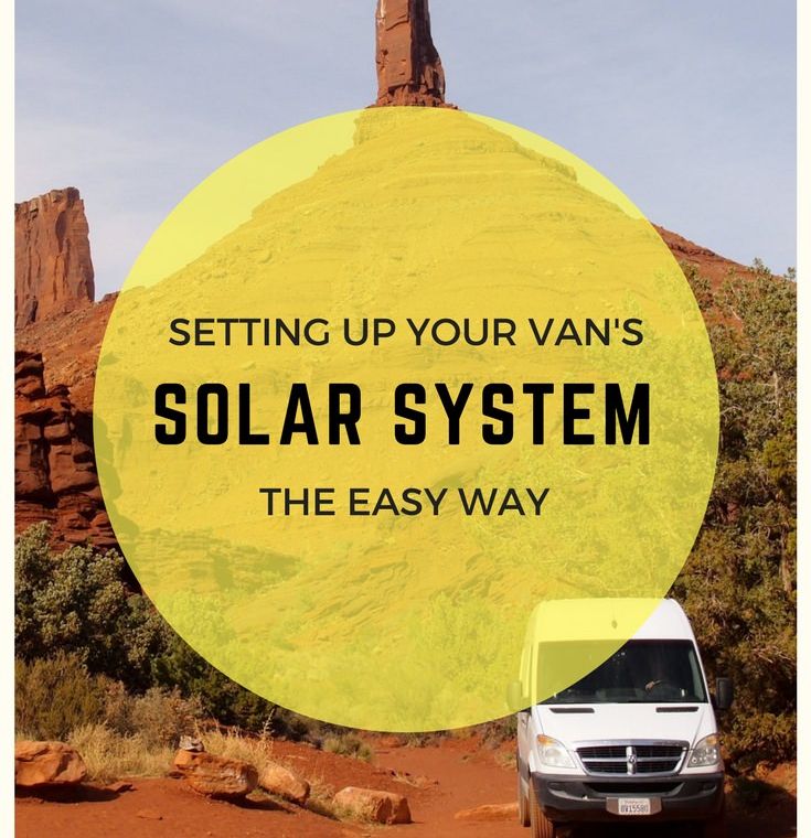 How we set up our Sprinter Van's solar power system