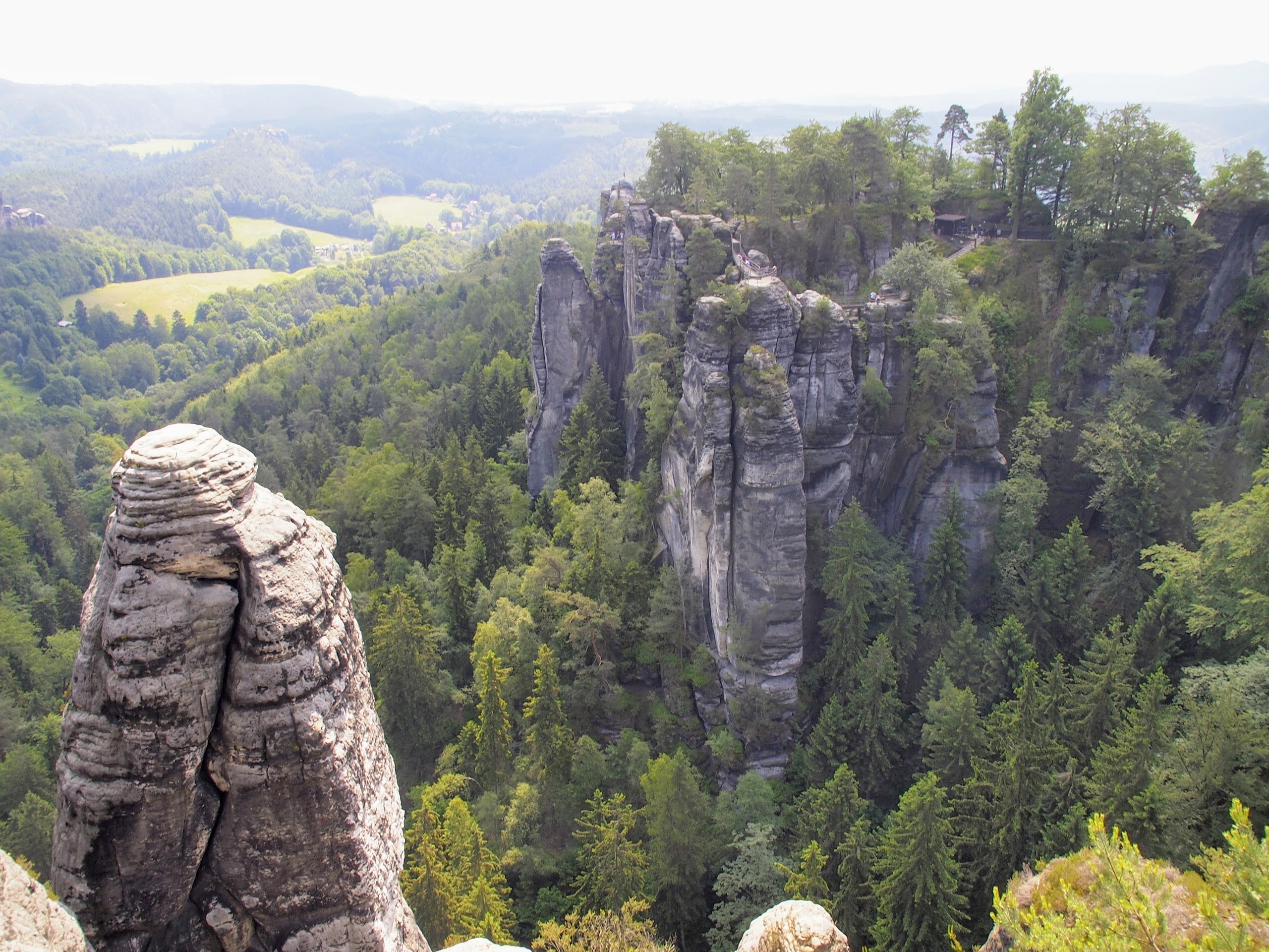 Berlin Weekend Trip Saxon Switzerland National Park The Rock Spire Forest