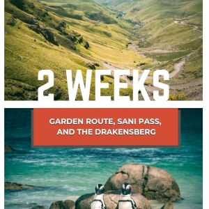 2 weeks south Africa itinerary