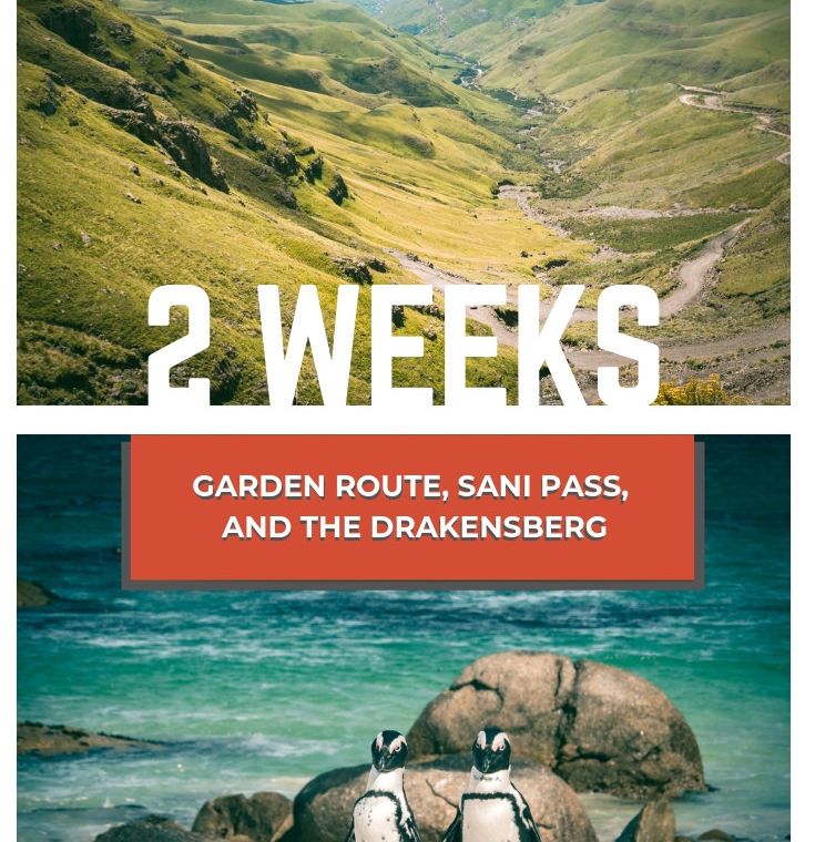 2 weeks south Africa itinerary