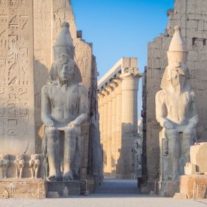 Entrance to Luxor Temple