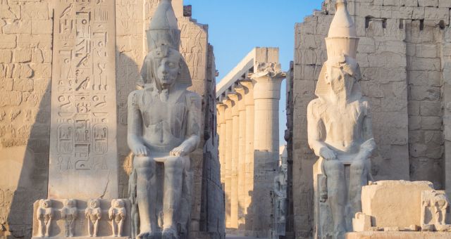 Entrance to Luxor Temple