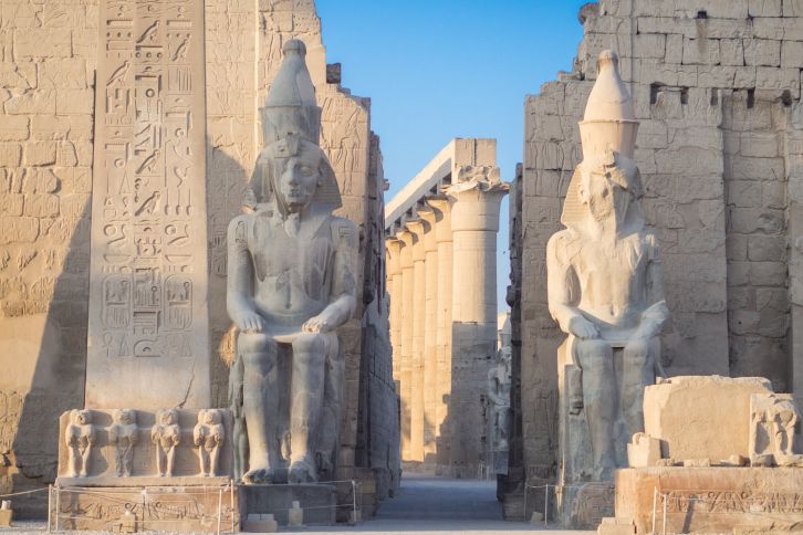 Entrance to Luxor Temple