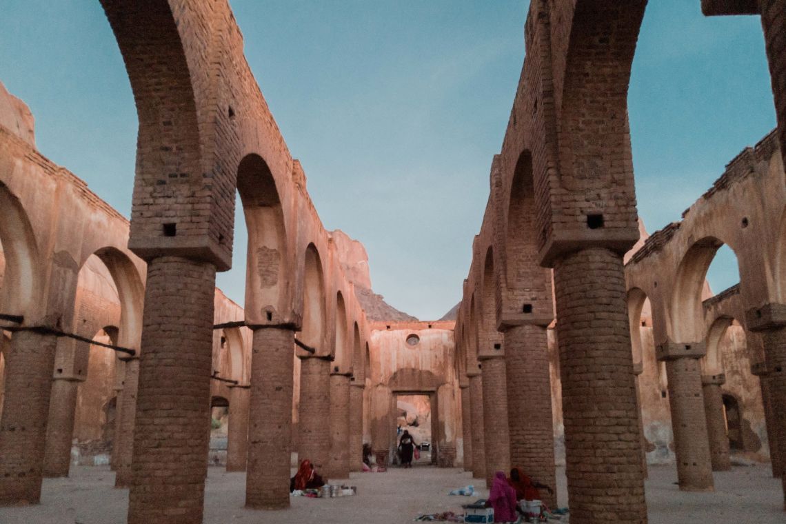 ruined mosque in Kassala, Sudan